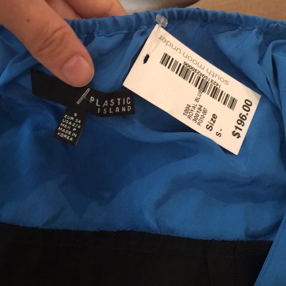 Plastic Island silk,cotton, lace cocktail dress - Picture 7 of 7